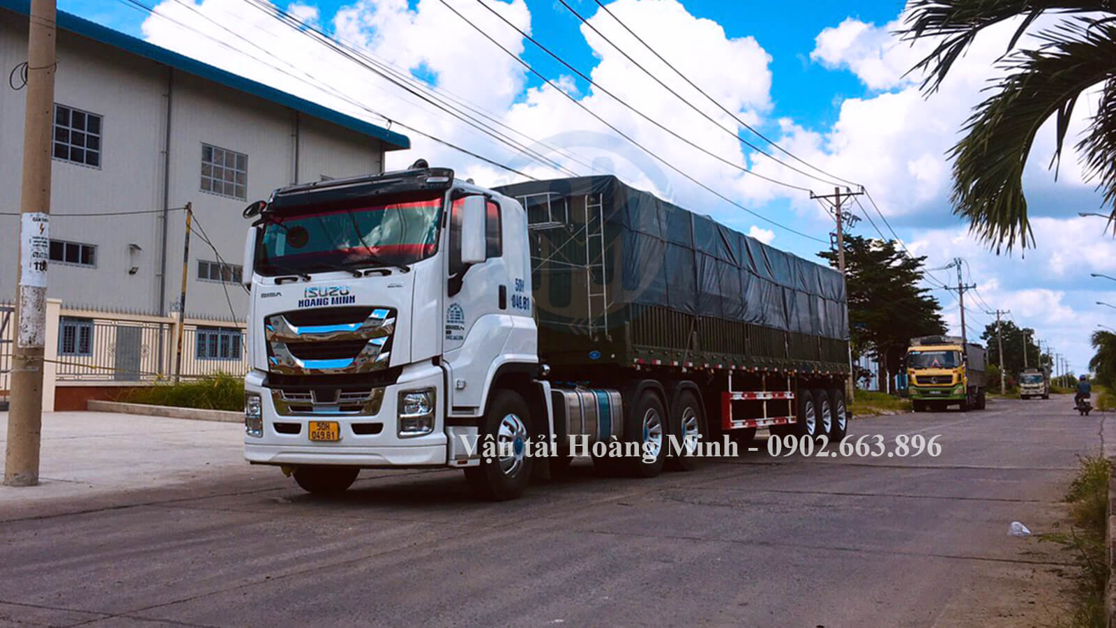 dịch vụ vận tải hàng hoá bằng xe đầu kéo xe tải tại huyện nhà bè tphcm