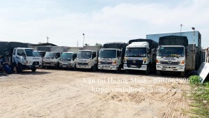 xe tải vận chuyển máy móc