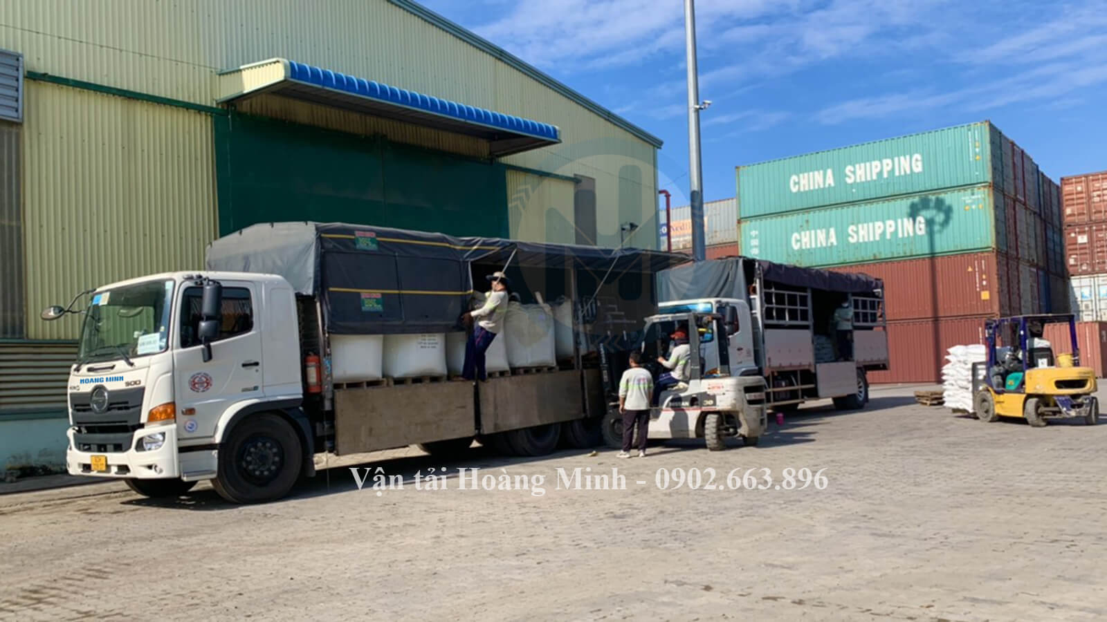 Vận tải Hoàng Minh cho thuê các loại xe tải nào