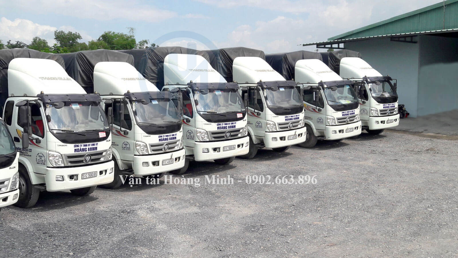 Vận tải Hoàng Minh cung cấp các loại xe tải vận chuyển nào