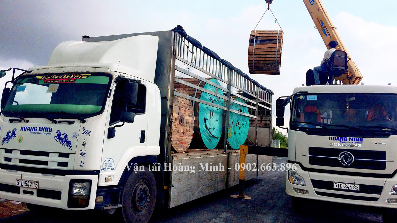 Cho thuê xe tải chở hàng KCN Phong Phú giá tốt