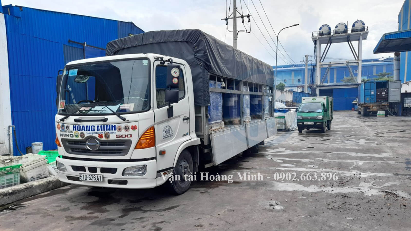 Vận tải Hoàng Minh cho thuê xe tải chở hàng Long Khánh các loại