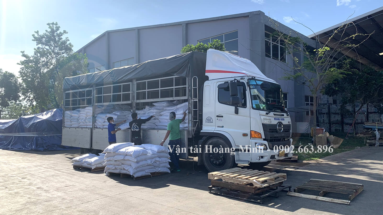 Năng lực cho thuê xe tải chở hàng Huyện Củ Chi của Vận tải Hoàng Minh.