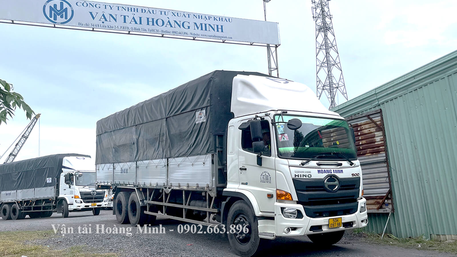dịch vụ xe tải chở hàng uy tín tại quận 3 của Vận tải Hoàng Minh