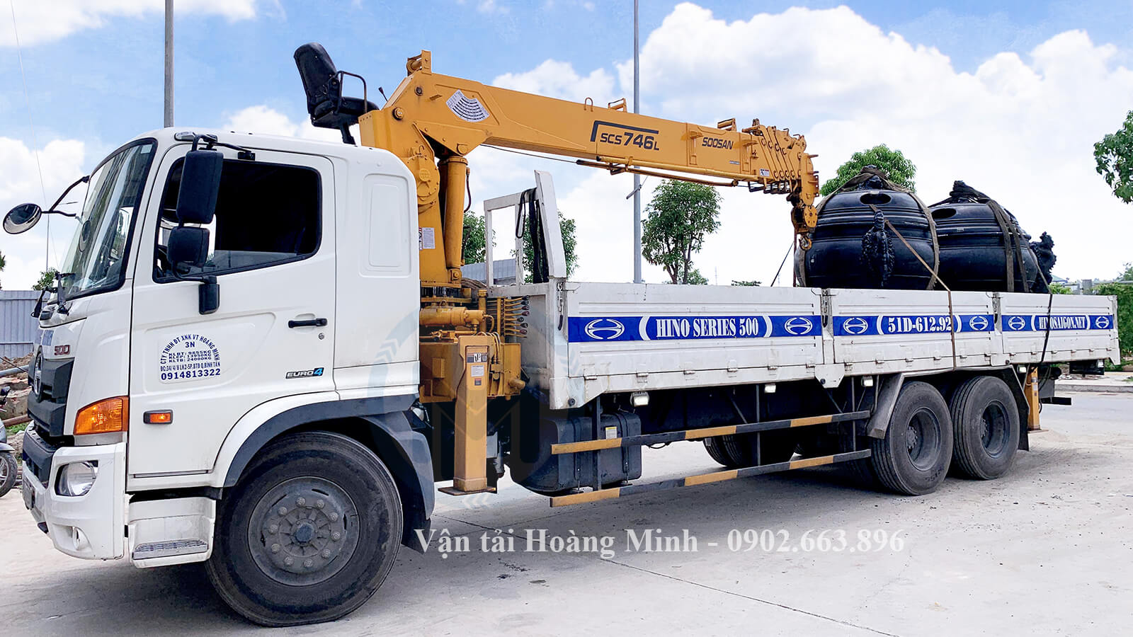 Hoàng Minh cho thuê xe cẩu Cái Bè giá tốt.jpg