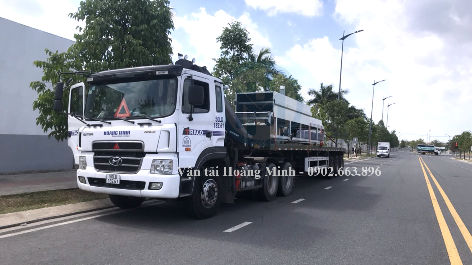Cho thuê xe đầu kéo container Hyundai