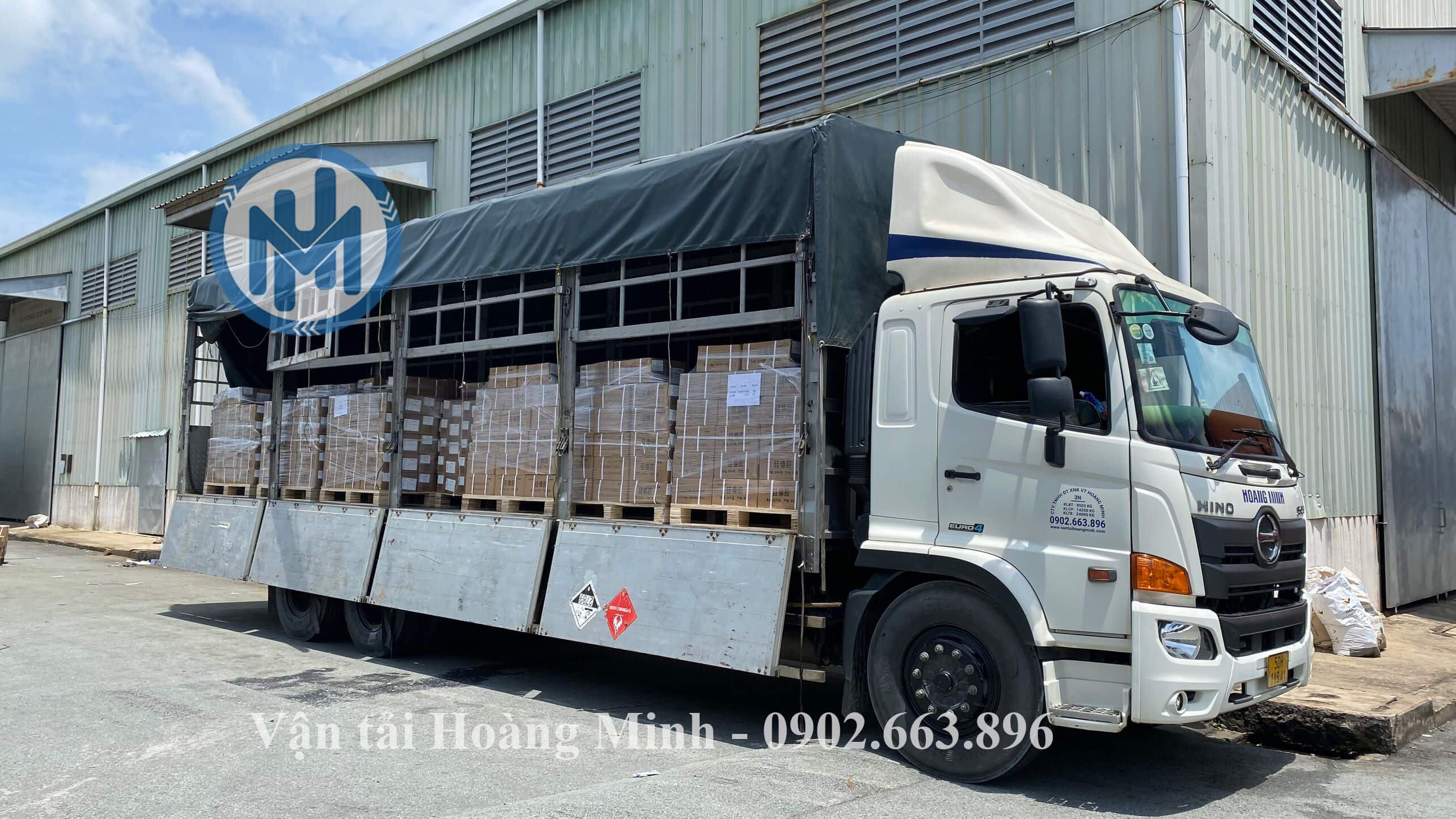 Cho thuê xe tải chở hàng tiêu dùng nhanh chóng