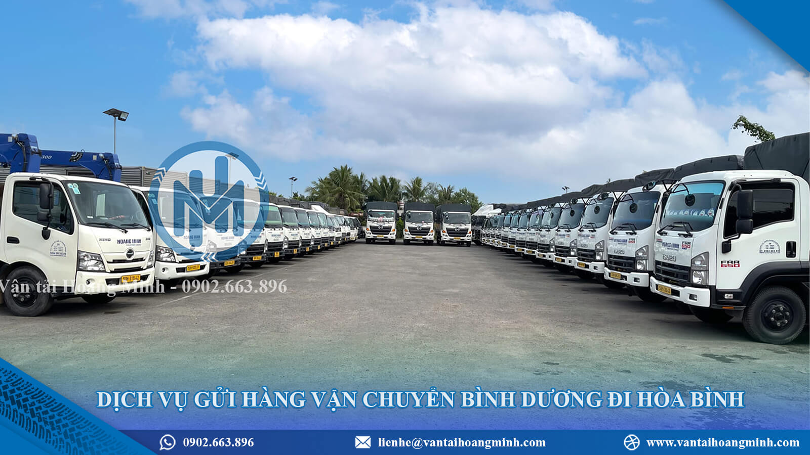 Dịch vụ gửi hàng từ Bình Dương đi Hòa Bình