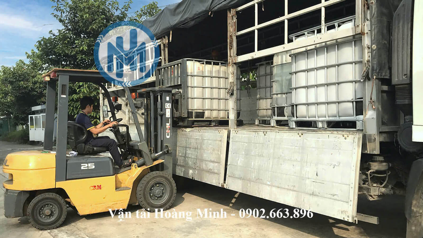 Hình Ảnh Thực Tế Về Dịch Vụ Xe Nâng Hoàng Minh Tại Kiên Giang