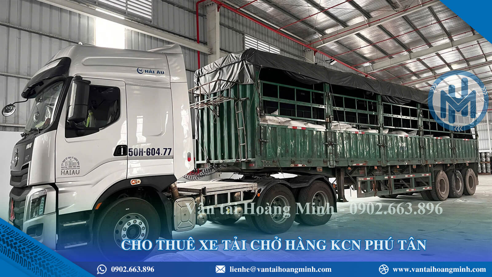 Cho thuê xe tải KCN Phú Tân Cho thuê xe tải KCN Phú Tân