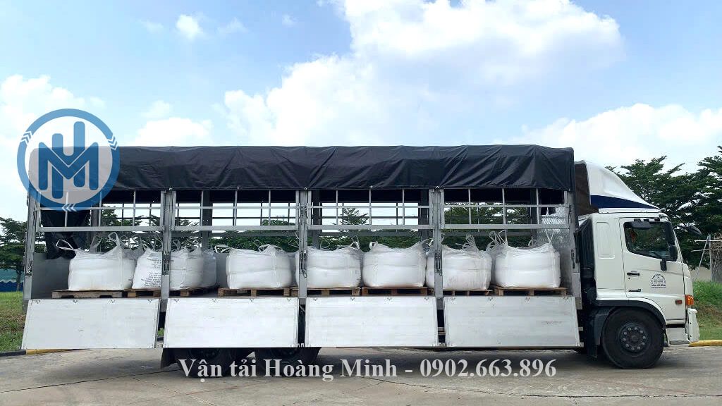 Cho thuê xe tải chở hàng bao jumbo Cho thuê xe tải chở hàng bao jumbo