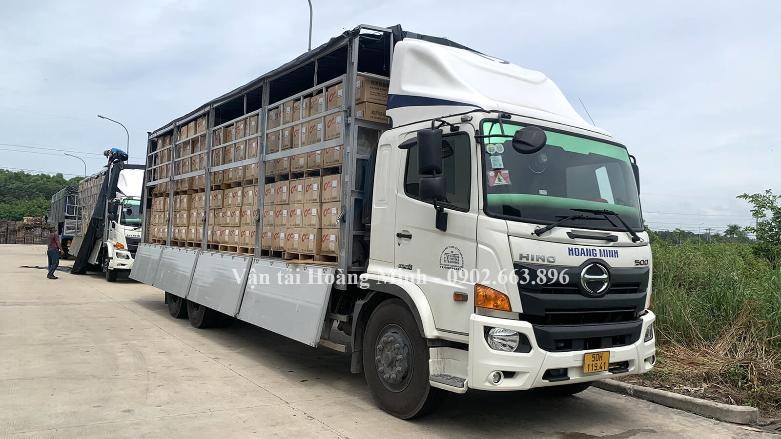 Chở hàng gia vị FCMG Chở hàng gia vị FCMG