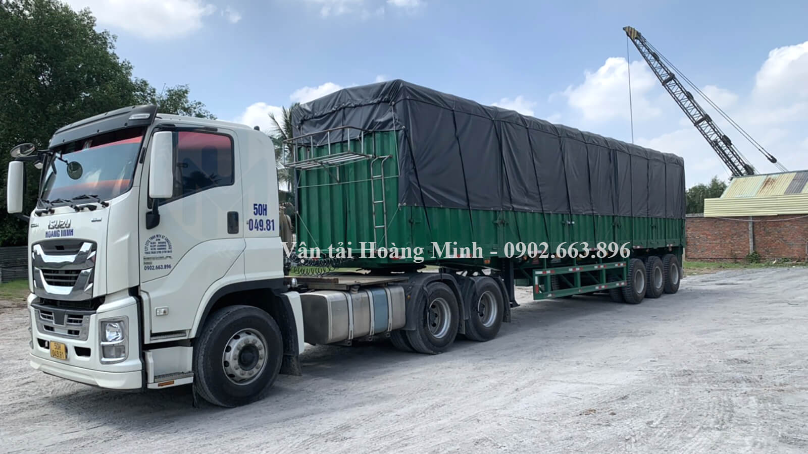 Kích thước thùng xe đầu kéo containe