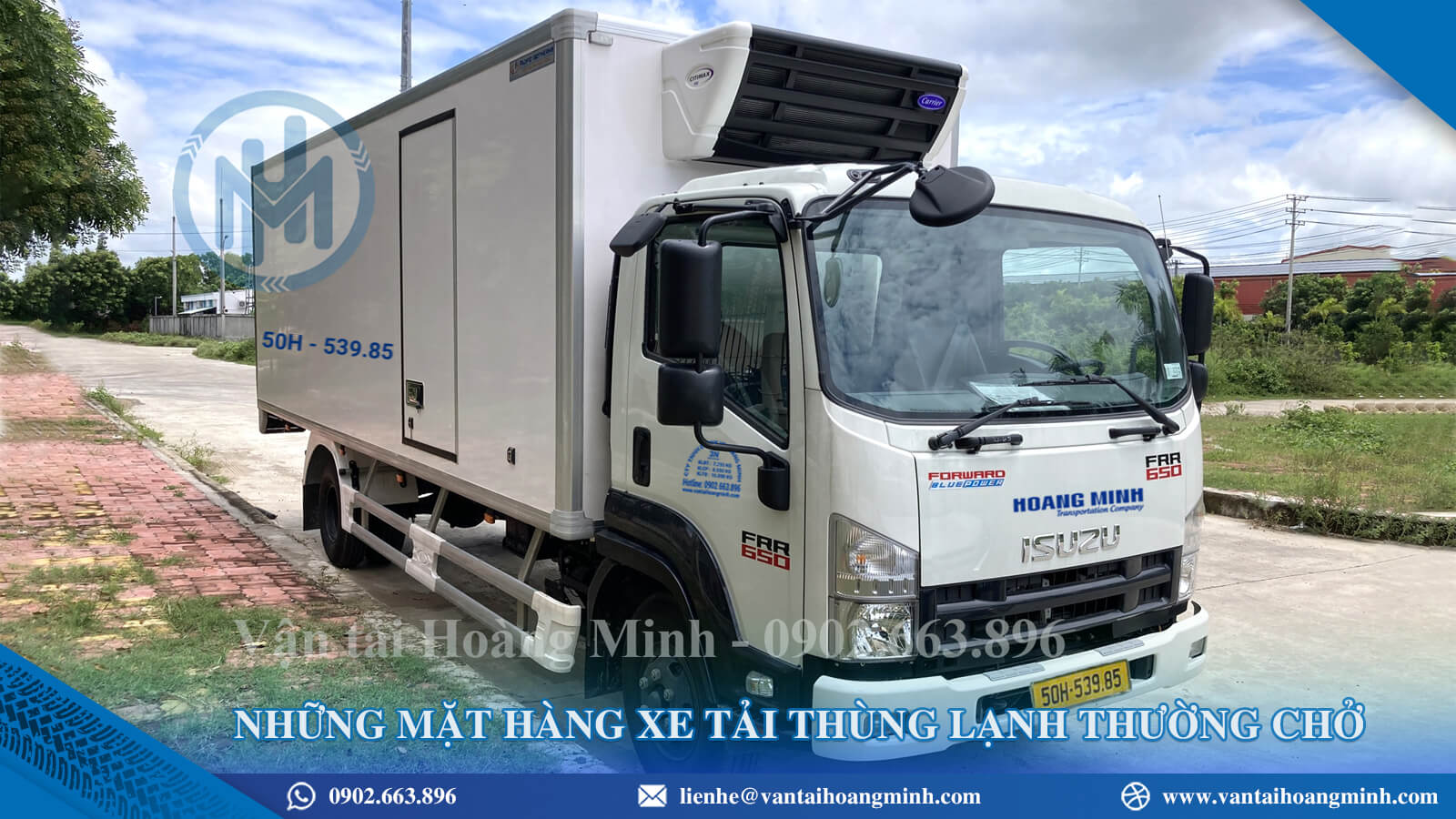 Xe Tải Đông Lạnh Thường Chở Những Mặt Hàng Nào