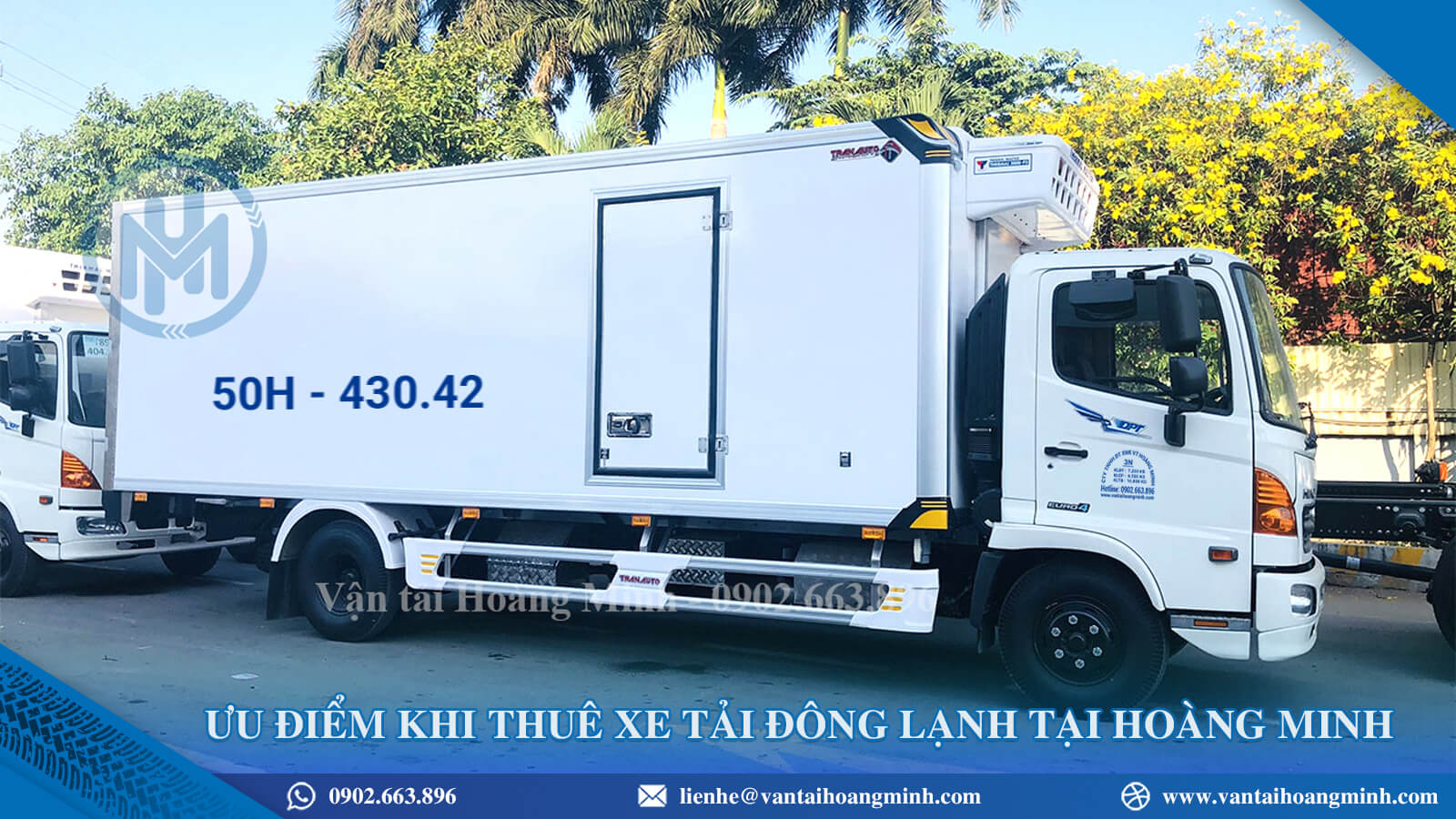 Ưu Điểm Khi Thuê Xe Tải Đông Lạnh Tại Vận Tải Hoàng Minh