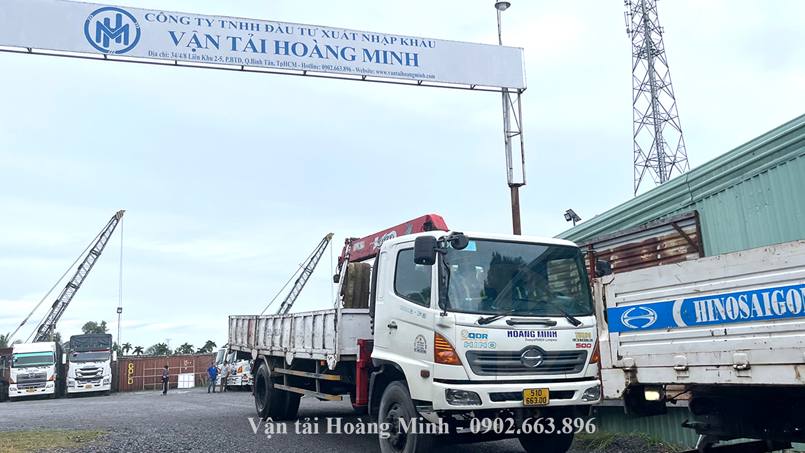 Cho thuê xe tải cẩu giá tốt nhất tại Quận 6 Cho thuê xe tải cẩu giá tốt nhất tại Quận 6