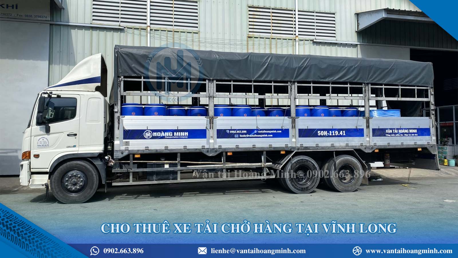 Cho thuê xe tải Vĩnh Long Cho thuê xe tải Vĩnh Long