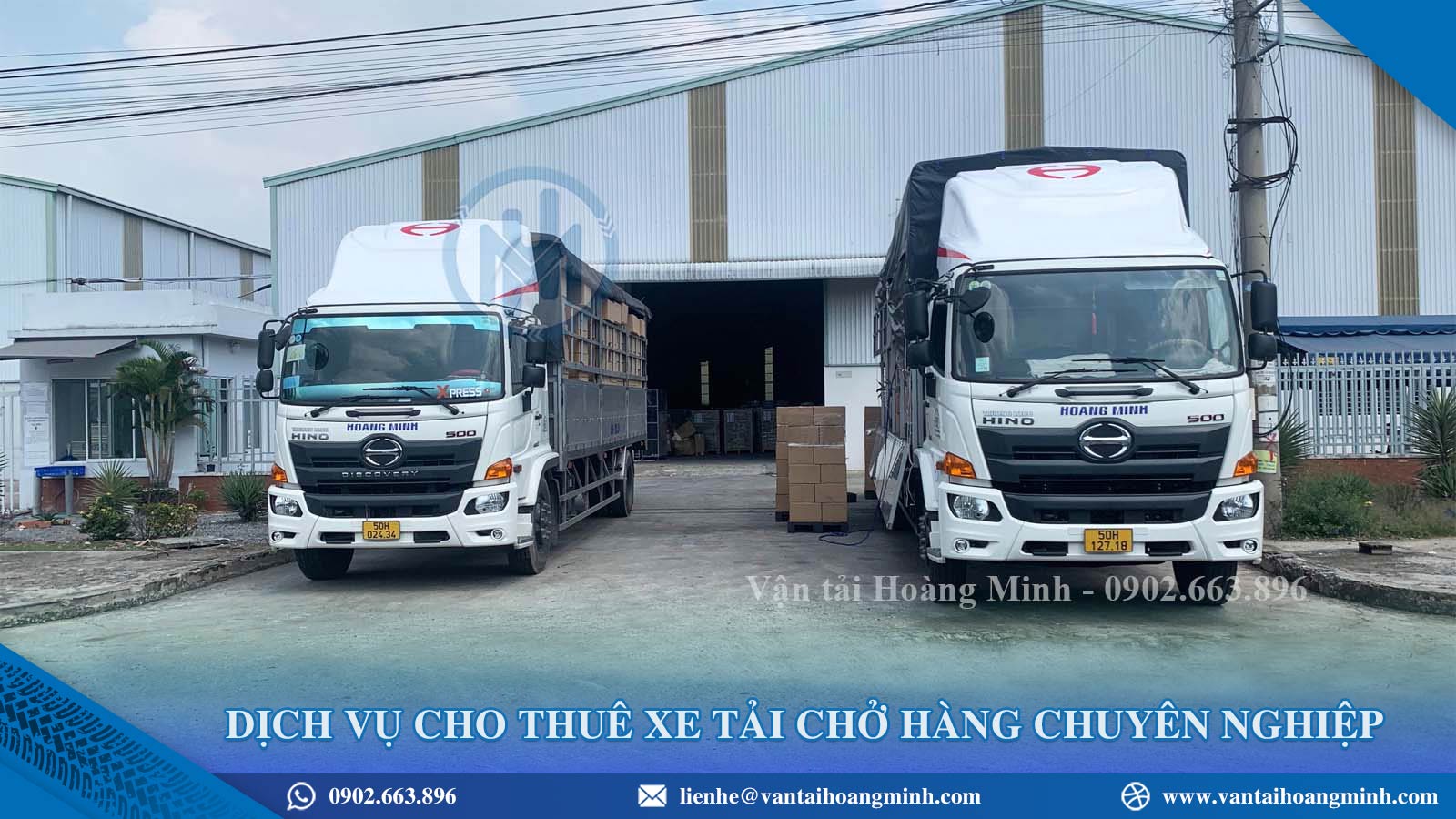 Cho thuê xe tải chở hàng chuyên nghiệp