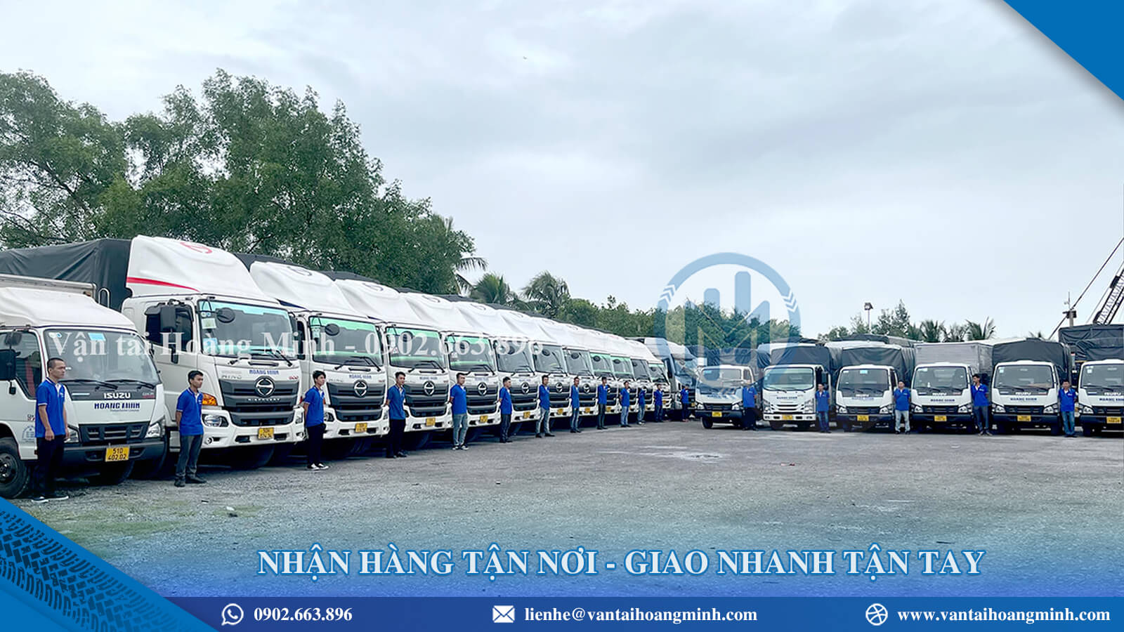 Hoàng Minh nhận vận chuyển hàng từ Đồng Nai đi Hải Phòng