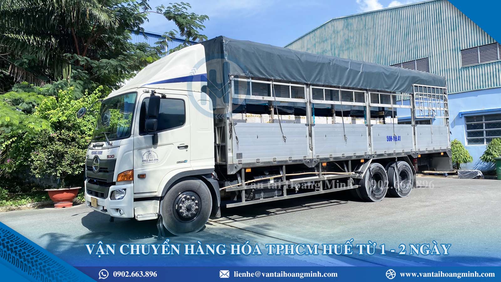 Vận chuyển hàng hóa TpHCM Huế