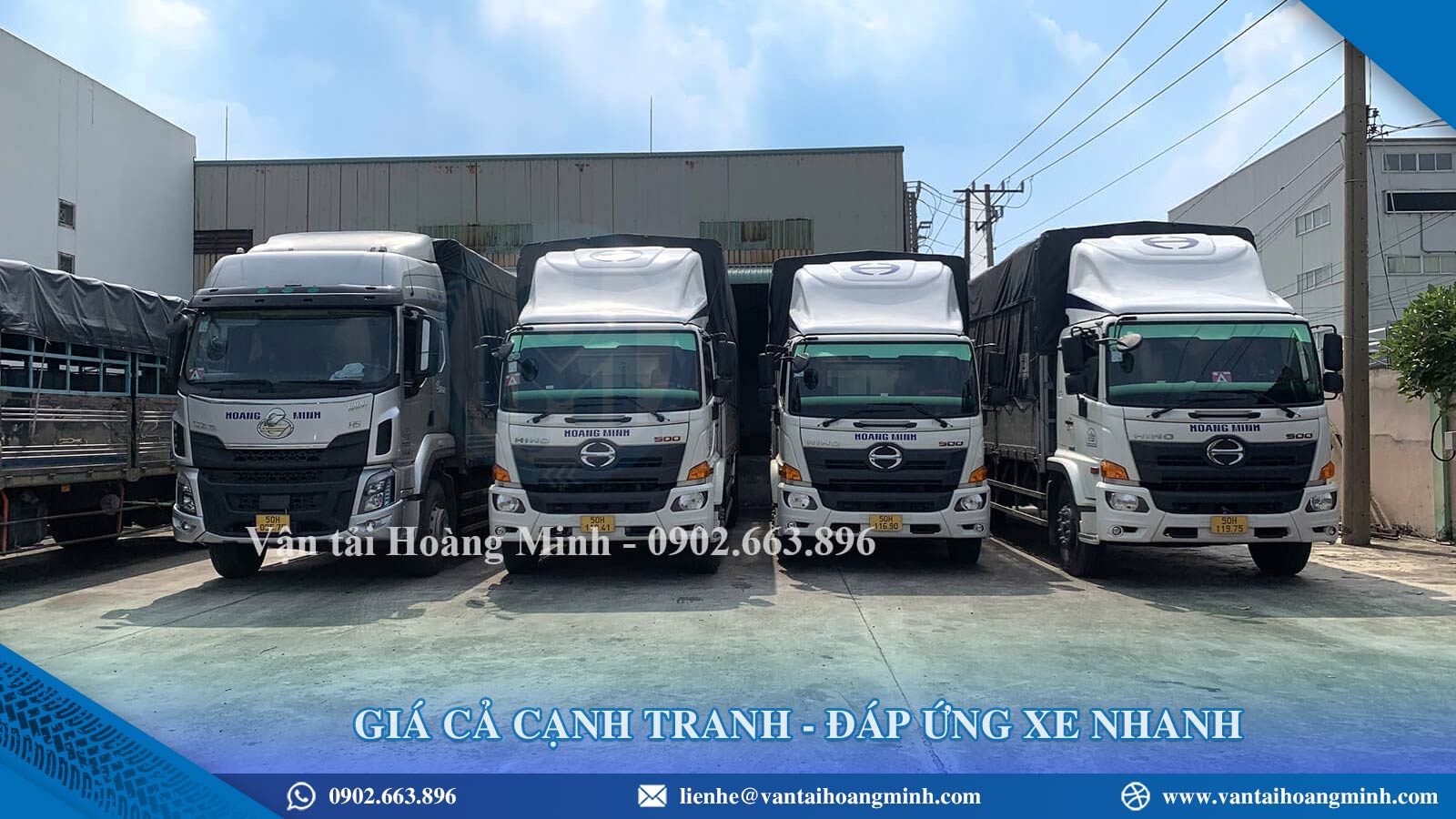 Đơn vị cung cấp xe tải chở hàng uy tín
