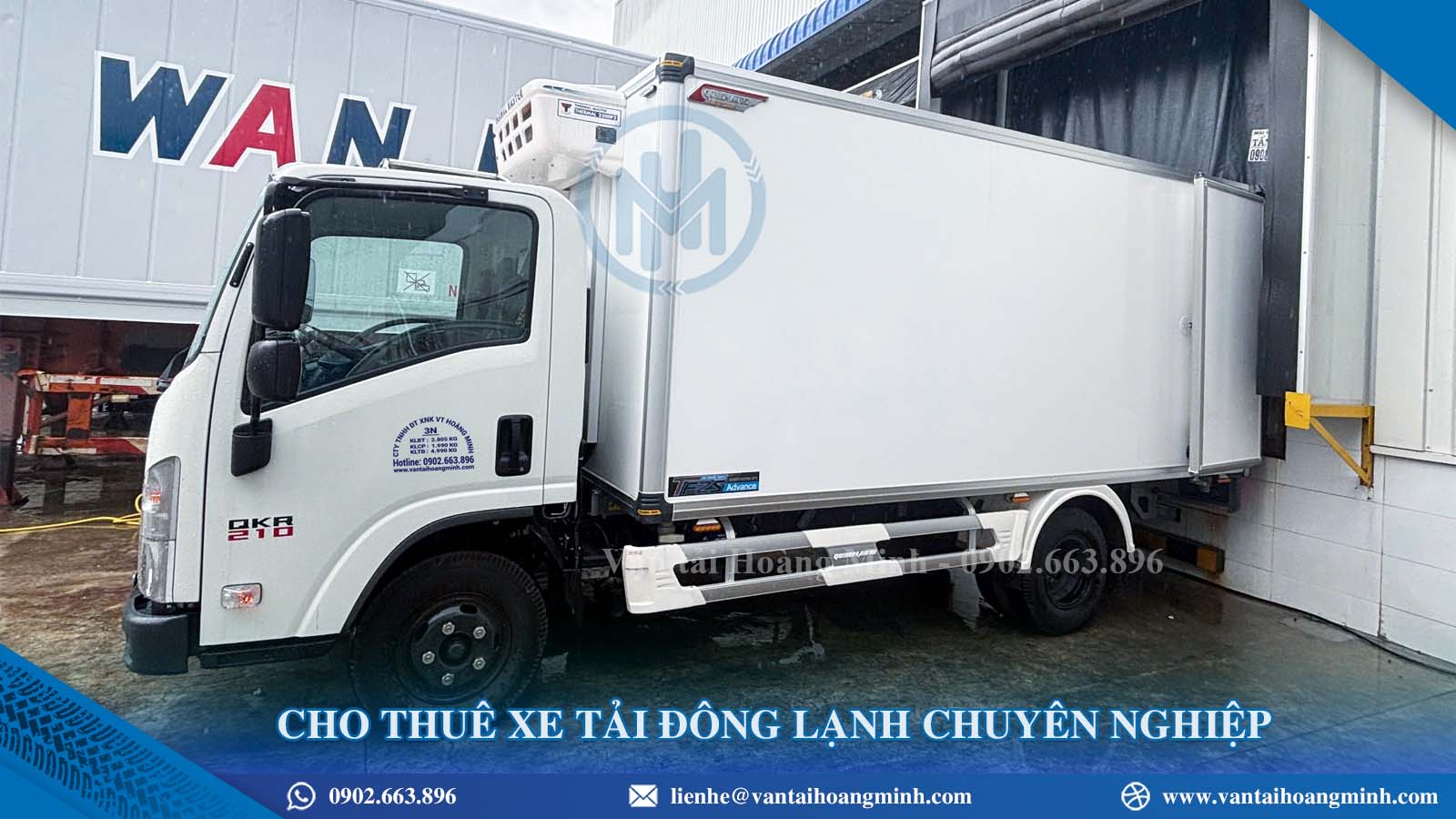 Cho thuê xe đông lạnh