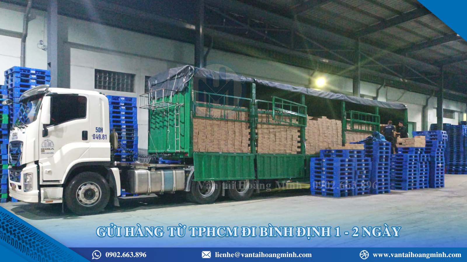 Gửi hàng từ TpHCM đi Bình Định