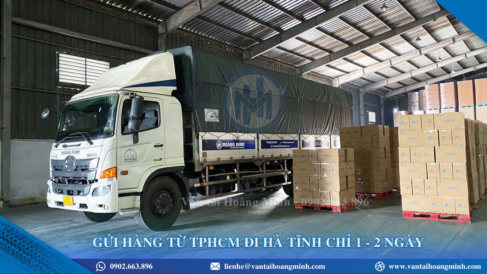 Gửi hàng từ TpHCM đi Hà Tĩnh nhanh chóng
