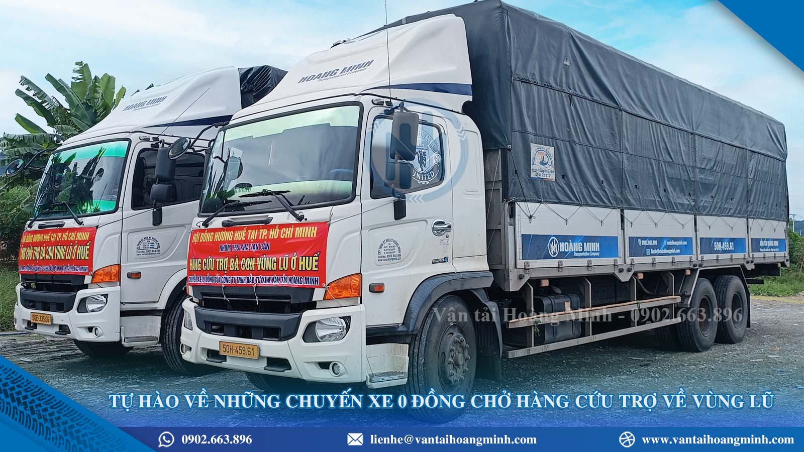 Tự hào về những chuyến xe 0 đồng chở hàng cứu trợ về vùng lũ Tự hào về những chuyến xe 0 đồng chở hàng cứu trợ về vùng lũ