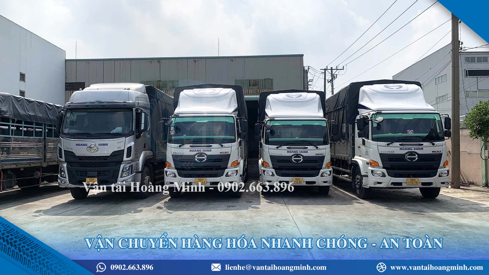 Đơn vị cho thuê xe tải chở hàng tại Khu công nghiệp Nhơn Trạch