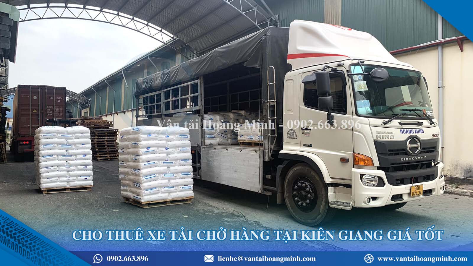 Cho thuê xe tải Kiên Giang