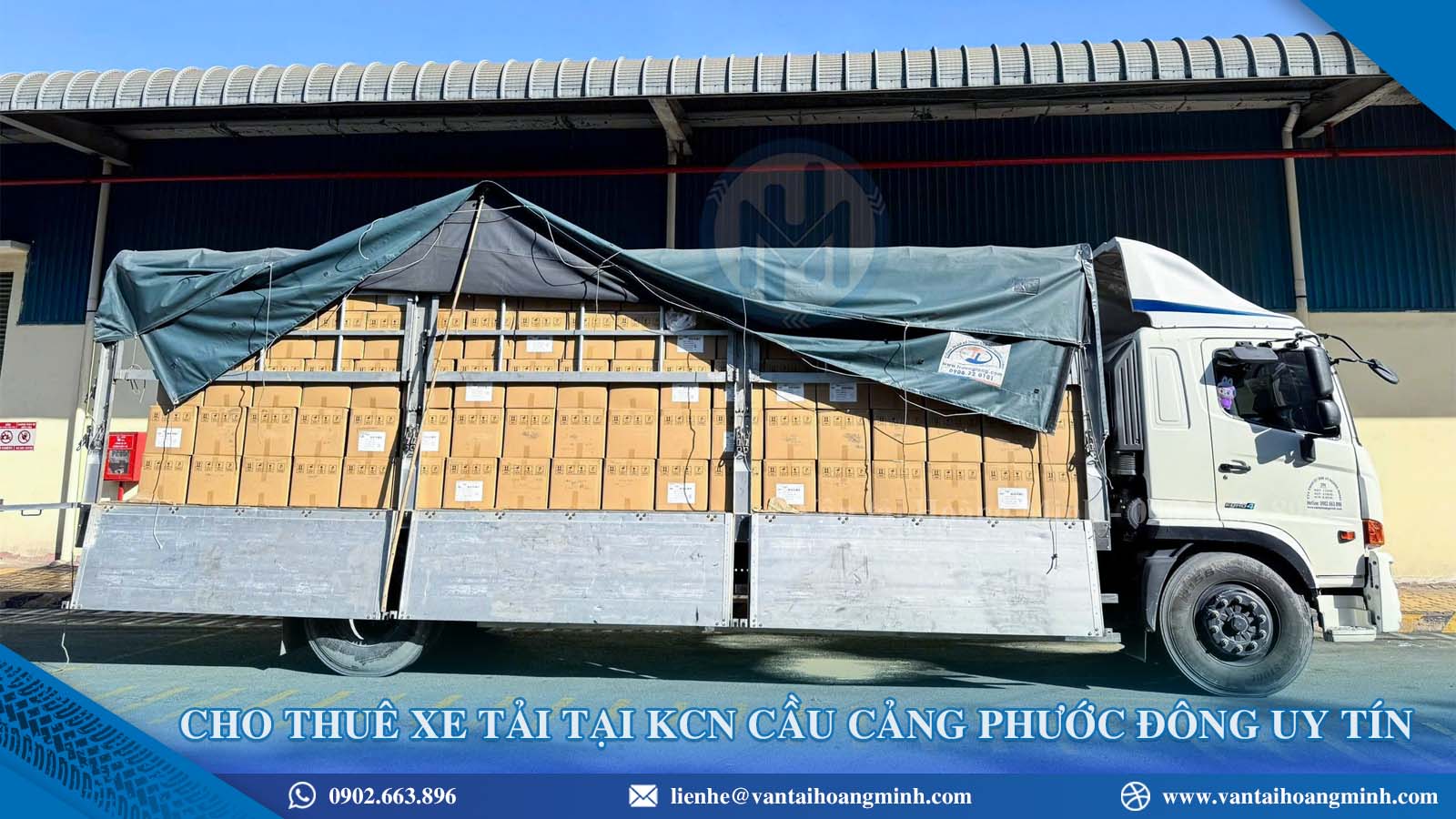 Cho thuê xe tải KCN Cầu Cảng Phước Đông Cho thuê xe tải KCN Cầu Cảng Phước Đông