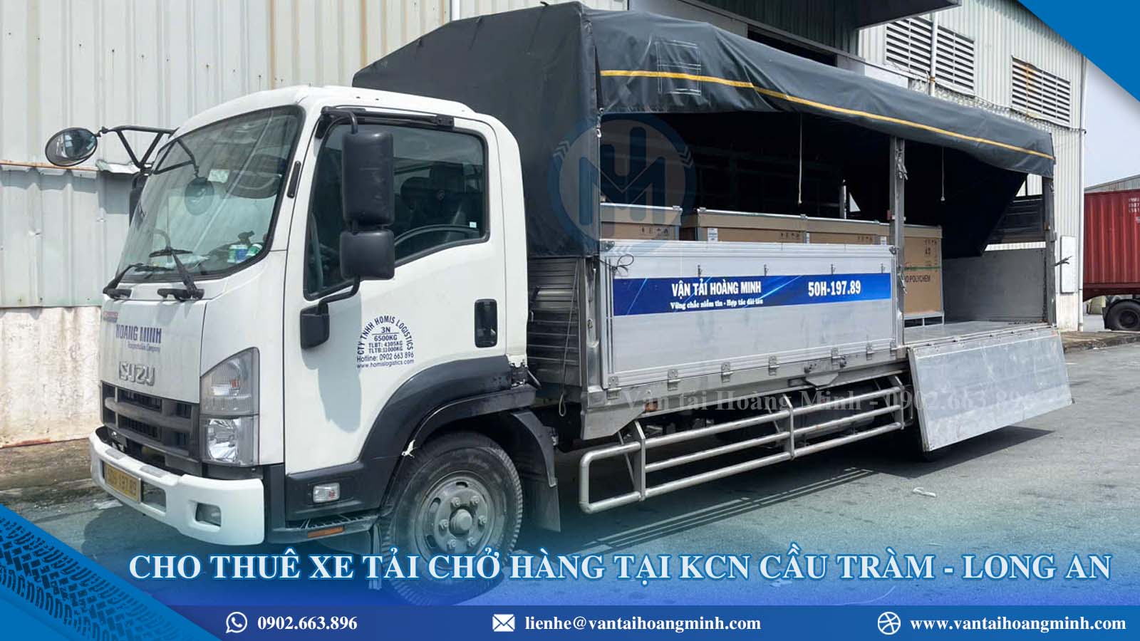 Cho thuê xe tải KCN Cầu Tràm Cho thuê xe tải KCN Cầu Tràm