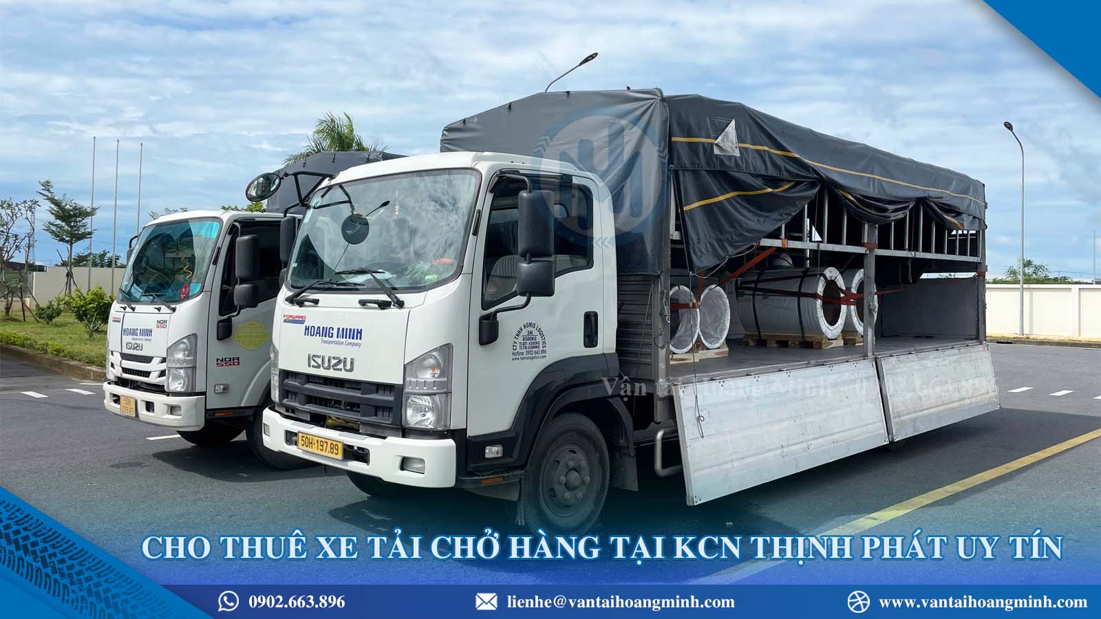 Cho thuê xe tải KCN Thịnh Phát