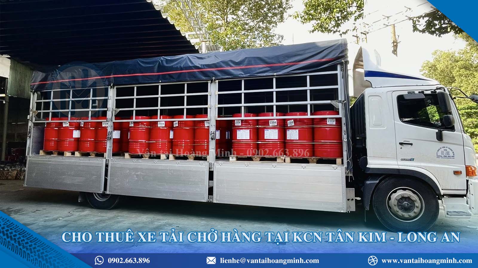 Cho thuê xe tải KCN Tân Kim Cho thuê xe tải KCN Tân Kim