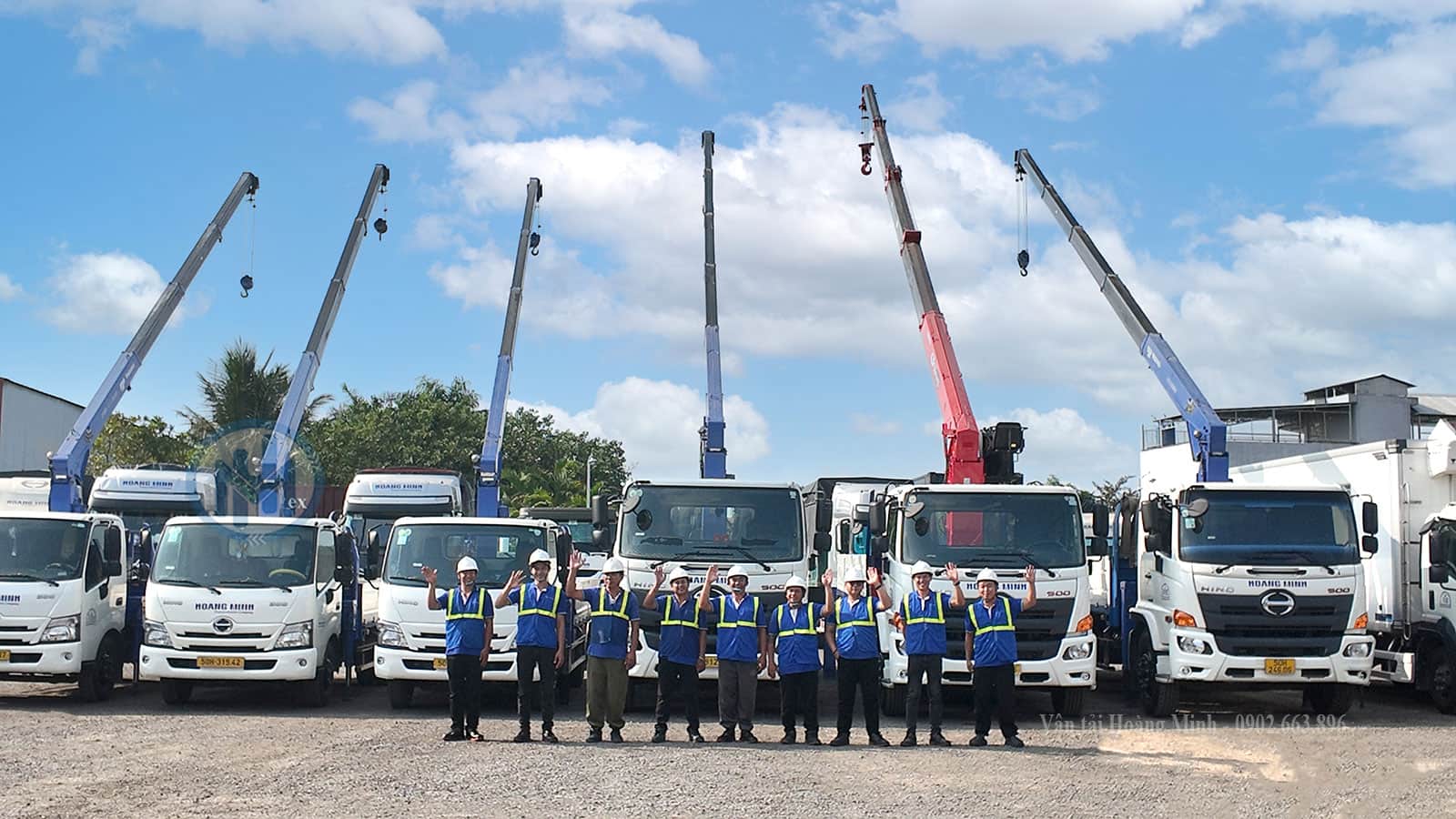Bãi xe cẩu Hoàng Minh tại các tỉnh thành