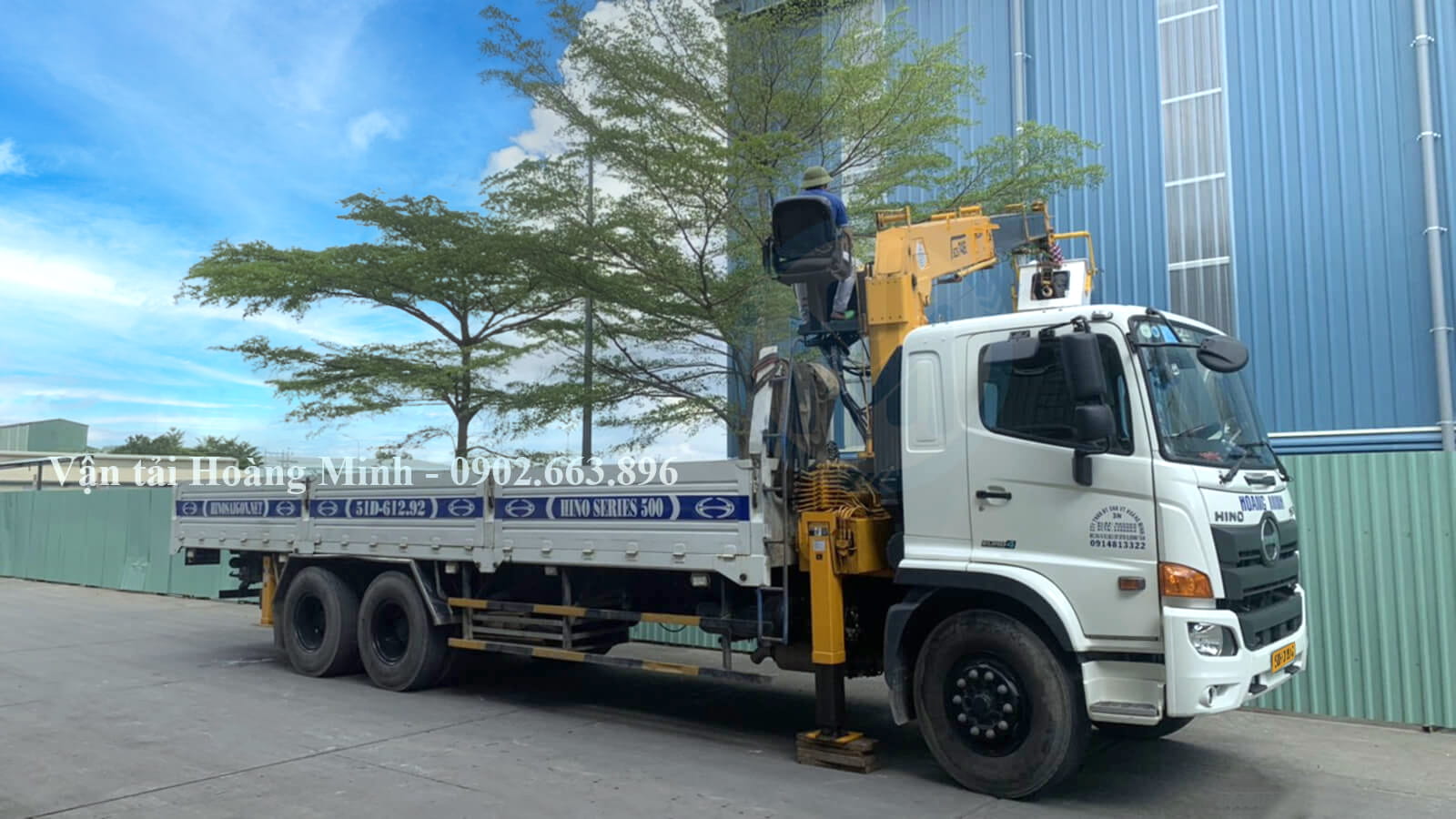 Cho thuê xe cẩu Tân An với chi phí ưu đãi
