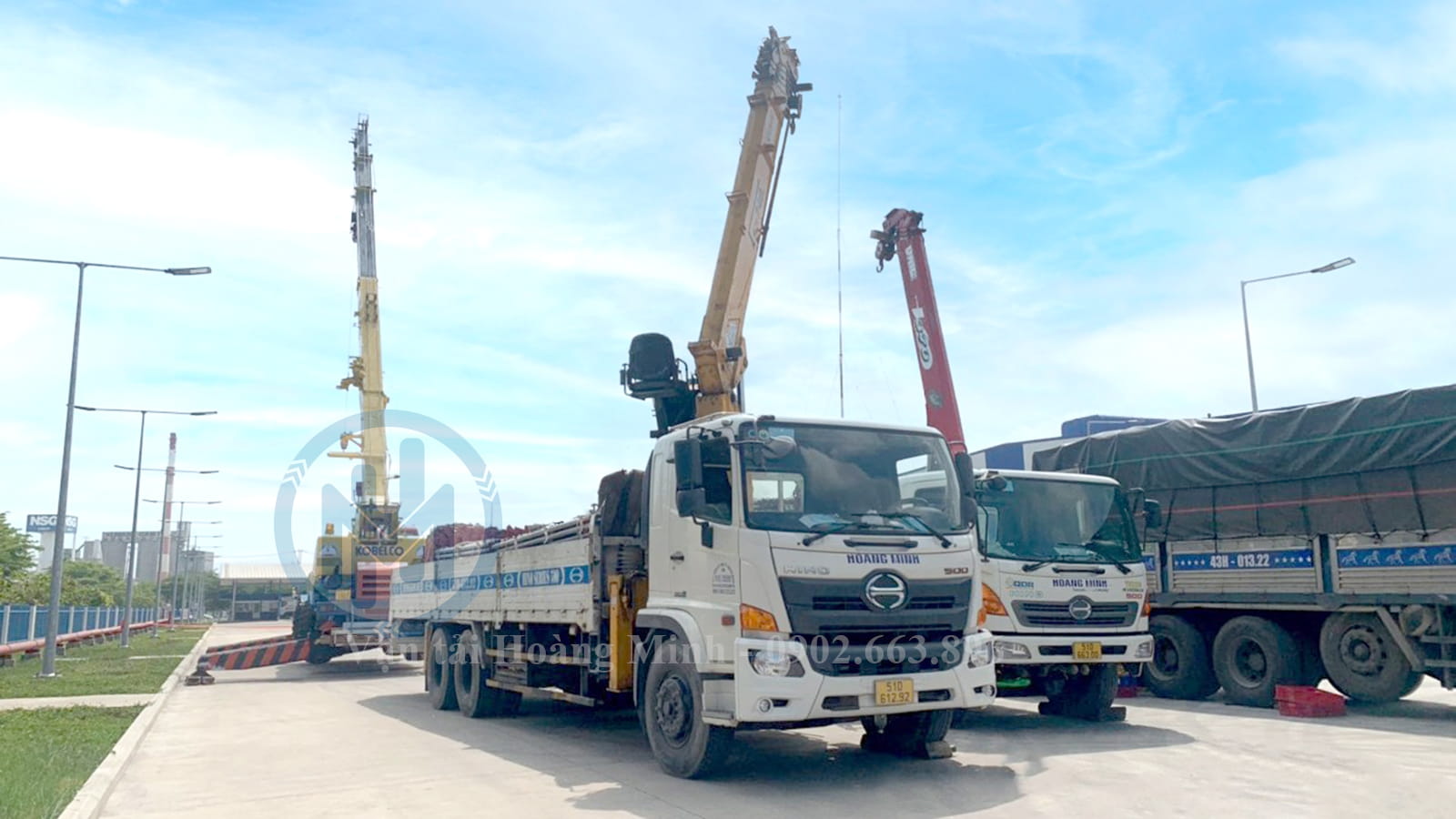Dịch vụ cho thuê xe cẩu Bình Dương đa dạng tải trọng