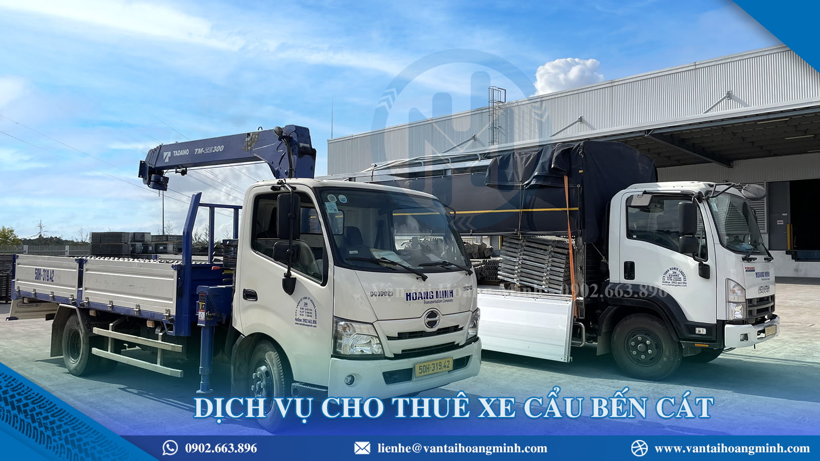 Dịch vụ cho thuê xe cẩu Bến Cát nhanh chóng
