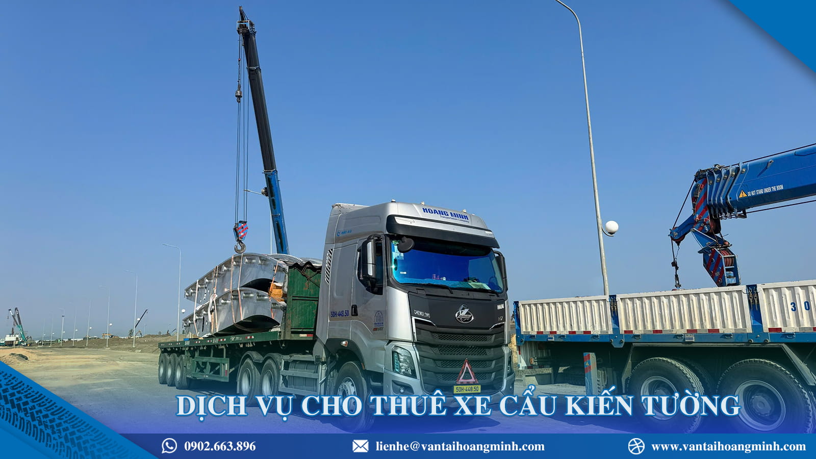 Dịch vụ cho thuê xe cẩu Kiến Tường