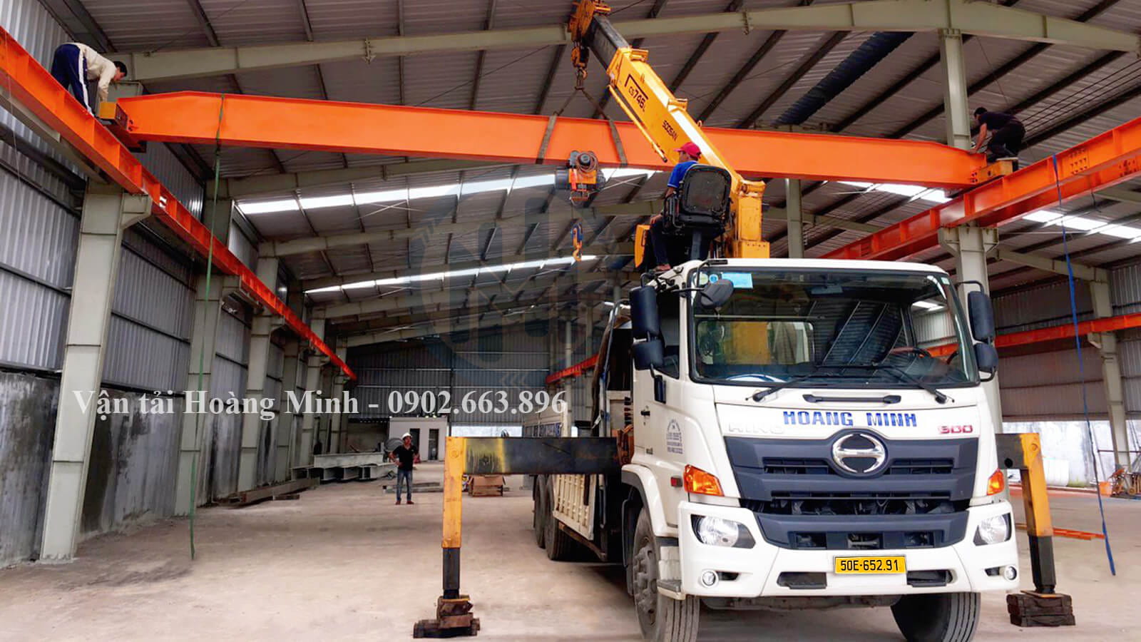 Hoàng Minh đơn vị cho thuê xe cẩu hàng đầu TP.HCM