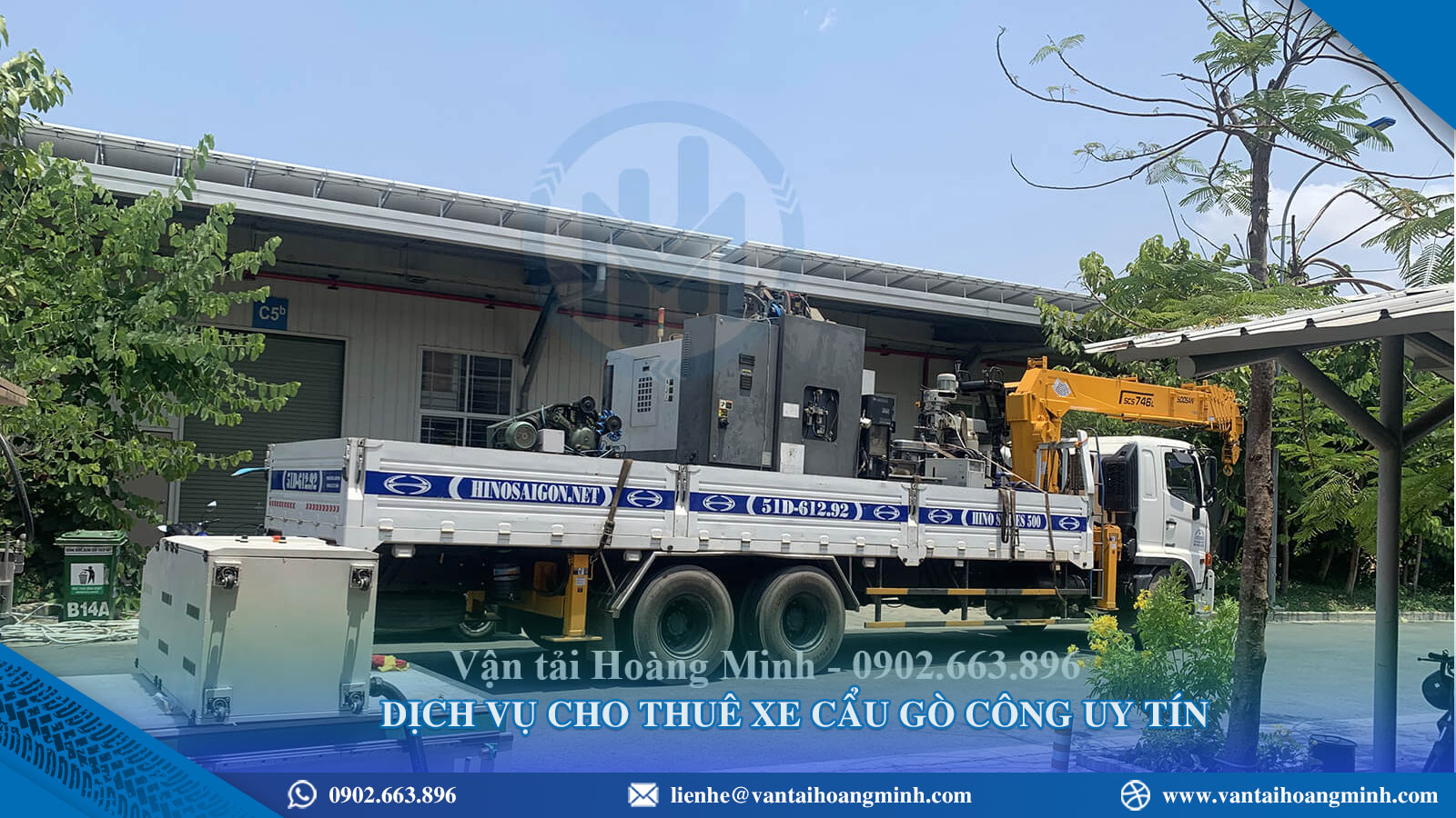 Dịch vụ xe cẩu Gò Công uy tín, chuyên nghiệp