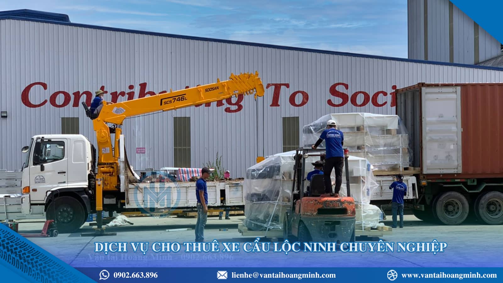 Dịch vụ cho thuê xe cẩu Lộc Ninh uy tín giá tốt Dịch vụ cho thuê xe cẩu Lộc Ninh uy tín giá tốt