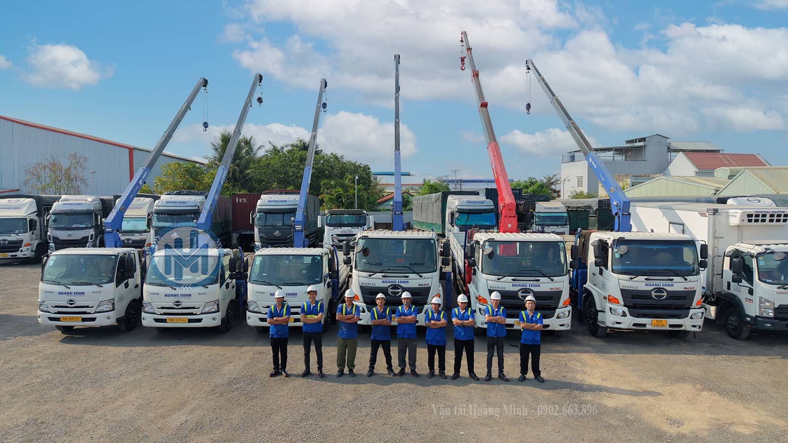 Kho bãi xe cẩu tự hành Bình Phước uy tín