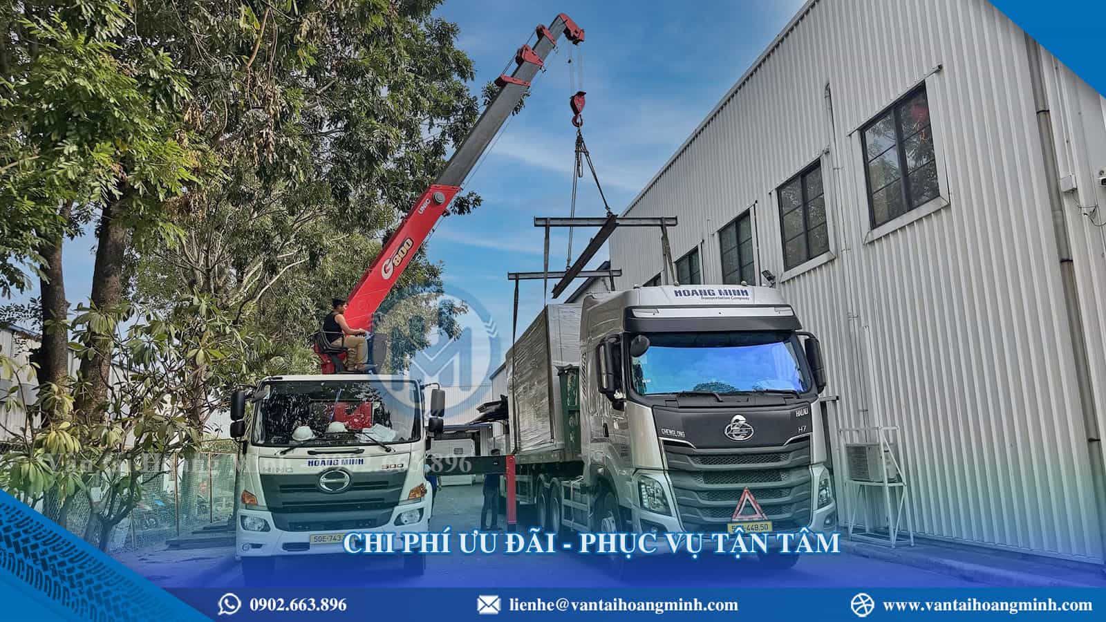 Thuê xe cẩu tự hành Gò Công Đông giá hợp lý, tiết kiệm