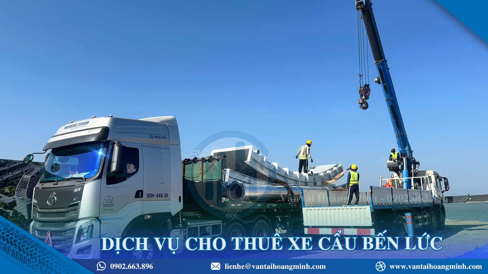 Dịch vụ cho thuê xe cẩu Bến Lức