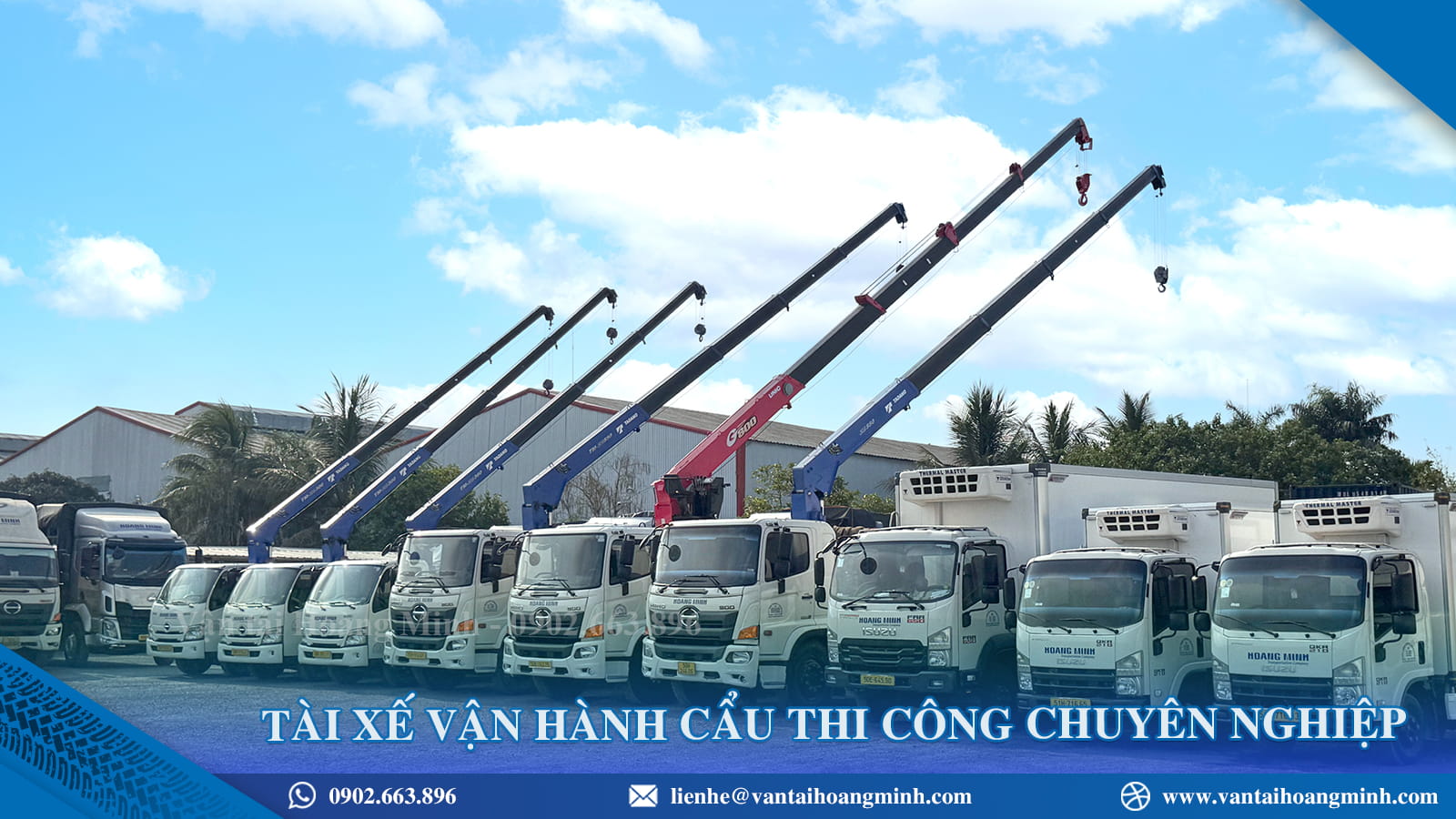 Dịch vụ cho thuê xe cẩu tự hành Bến Lức nhanh chóng