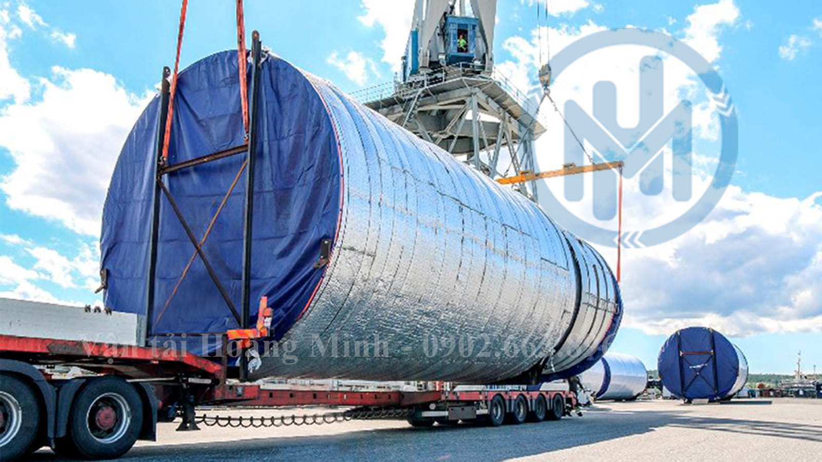 Dịch vụ vận chuyển hàng siêu trường siêu trọng vận chuyển an toàn