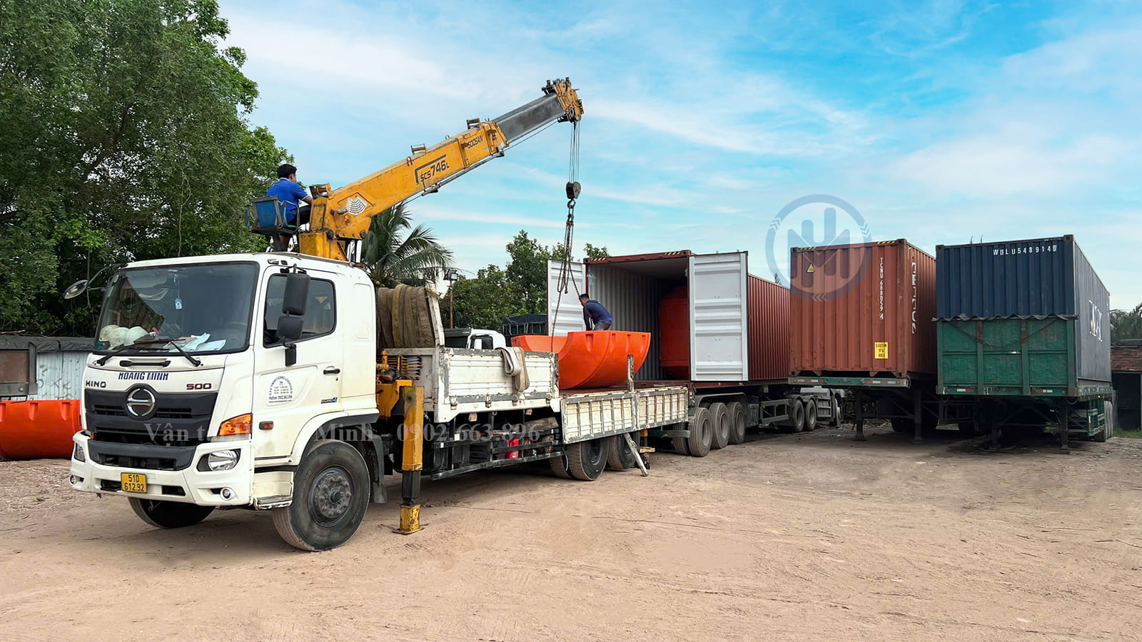 Dự án rút hàng container vận hành chuyên nghiệp nhanh chóng an toàn hàng hoá