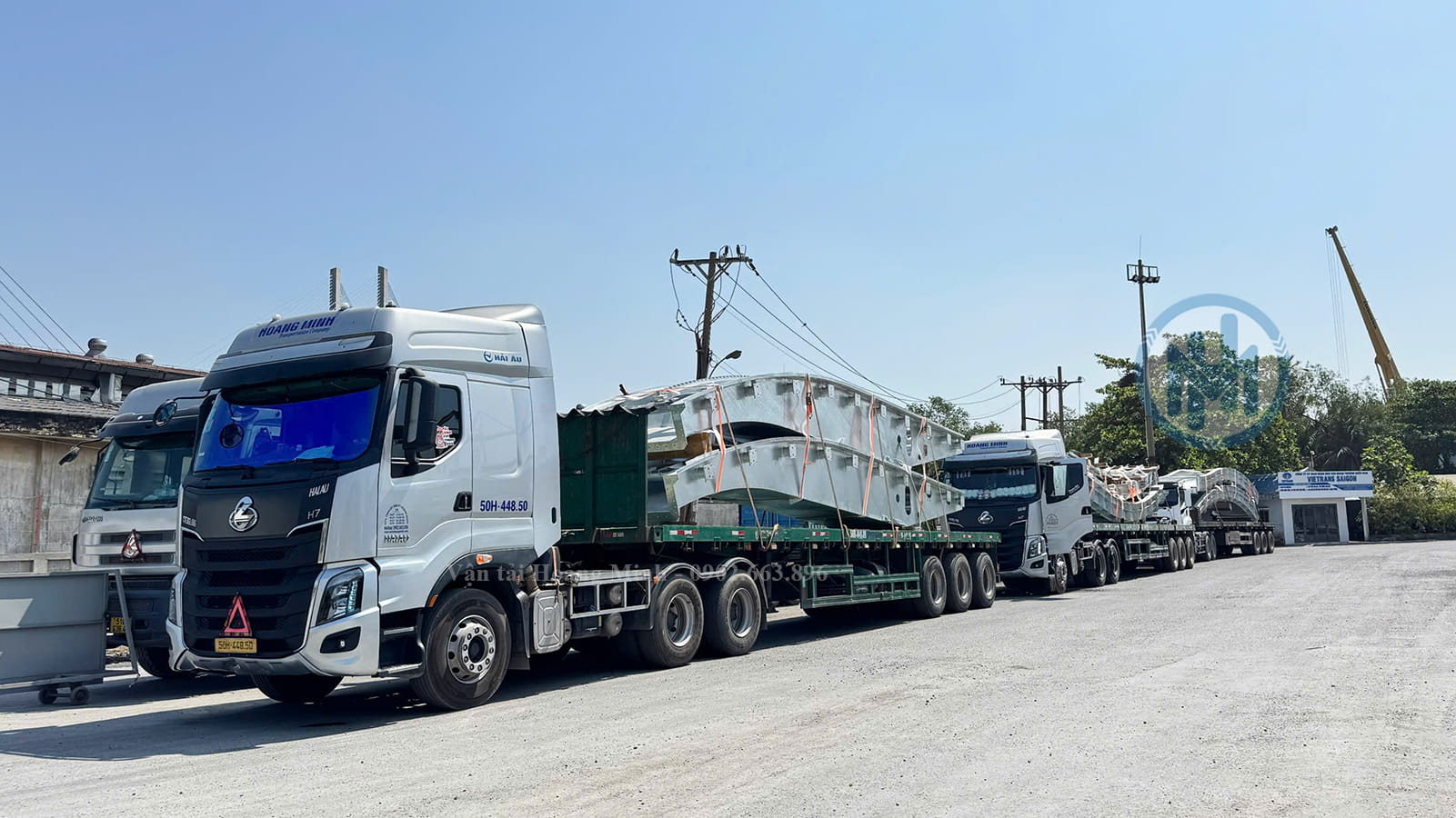 Dự án vận chuyển 40 container từ cảng Lotus về Cần Giờ phục vụ dự án Vinhomes